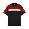 Men's Headdress Colorblock Shop Shirt, Red