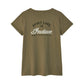 Women's Spirit Lake IA Henley T-Shirt, Green