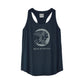 Women's Headdress Profile Athletic Tank, Blue