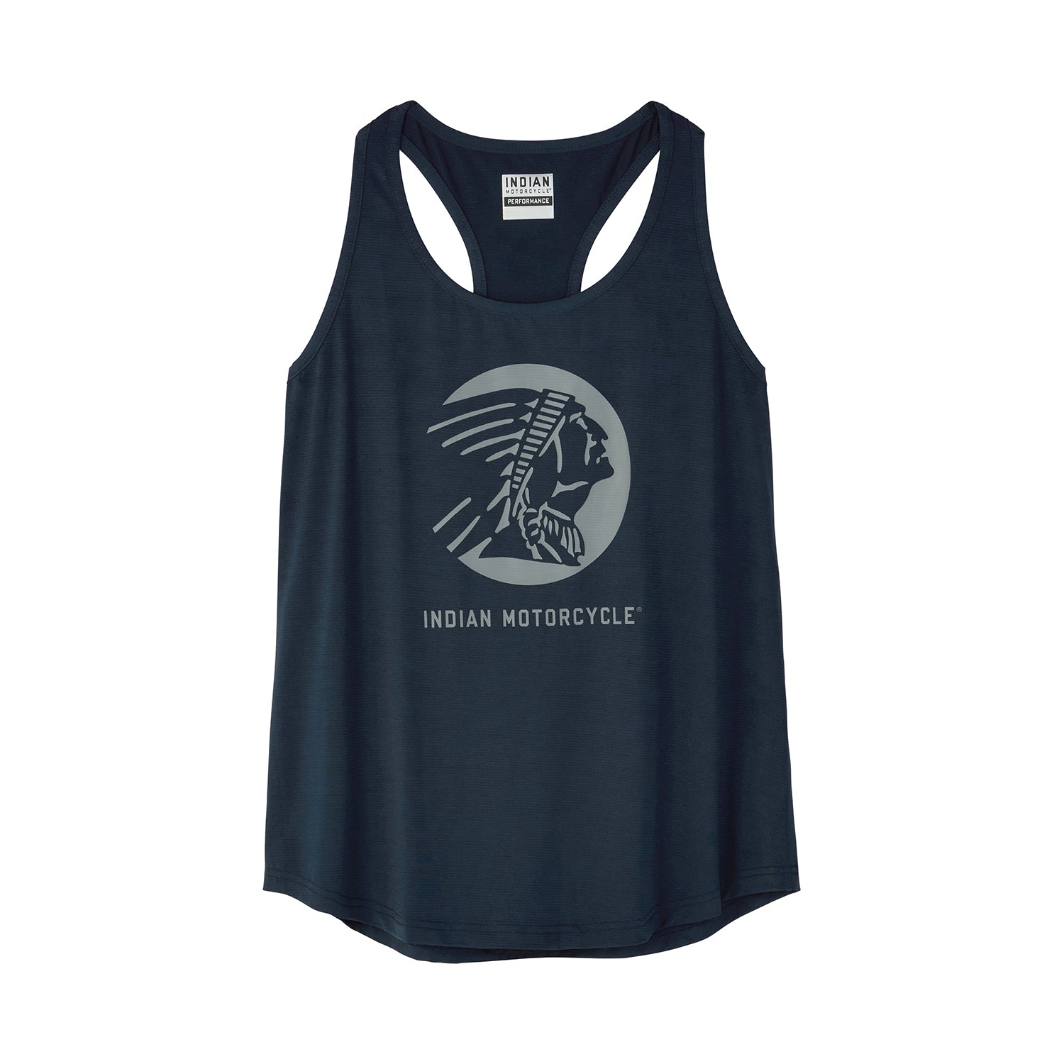 Women's Headdress Profile Athletic Tank, Blue