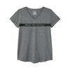Women's Block Panel Performance T-Shirt, Gray