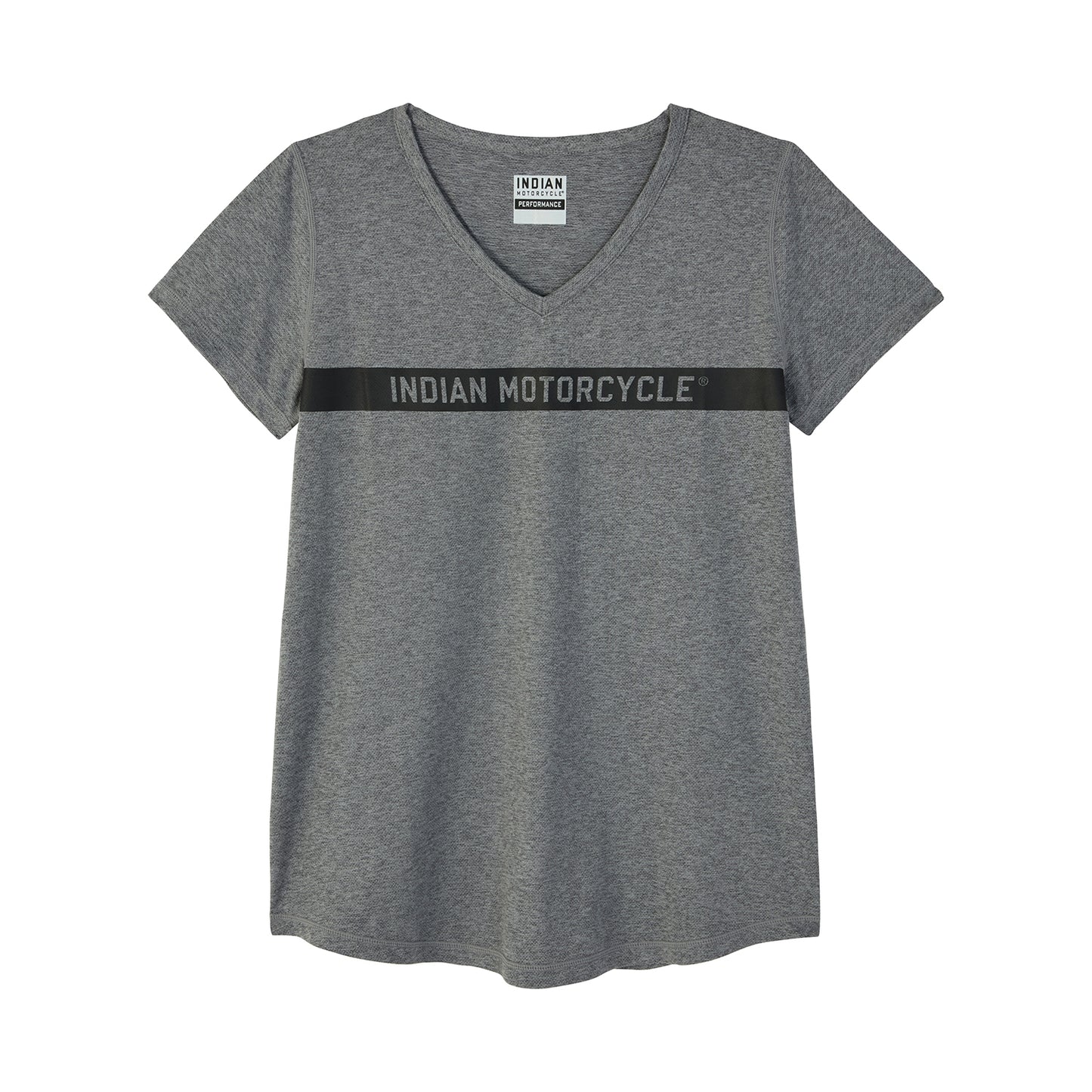Women's Block Panel Performance T-Shirt, Gray