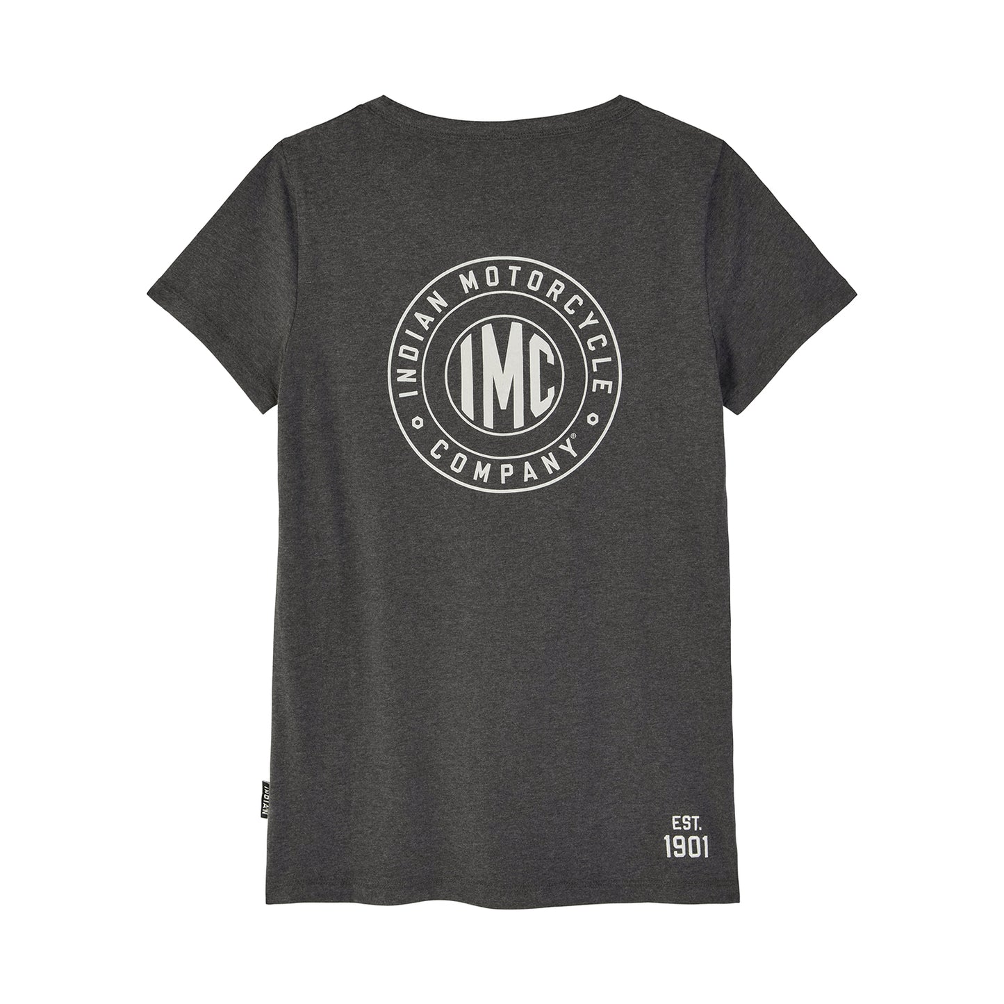 Women's Block IMC Circle Henley T-Shirt, Gray