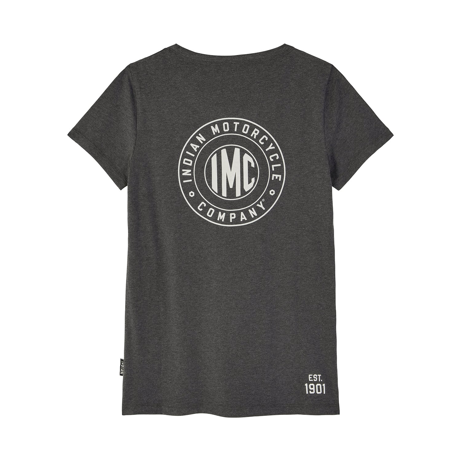 Women's Block IMC Circle Henley T-Shirt, Gray