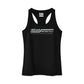 Women's Line Graphic Performance Tank, Black