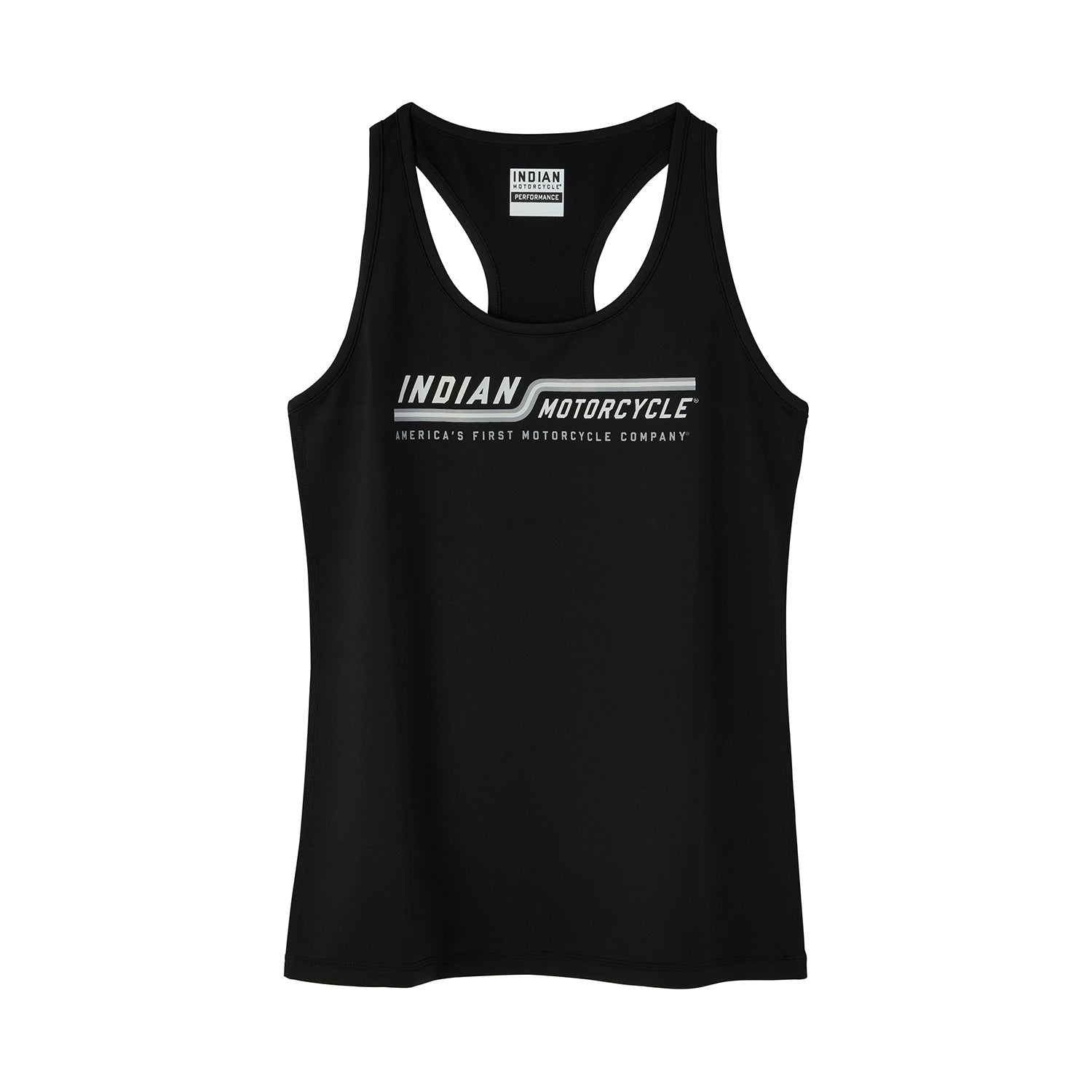 Women's Line Graphic Performance Tank, Black