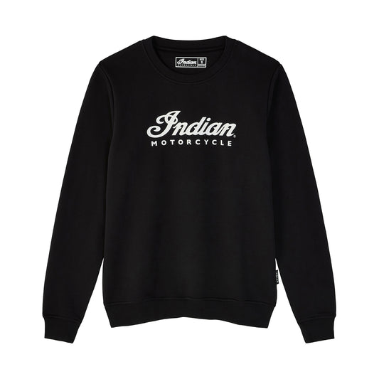 Women's Essential Script Logo Sweatshirt, Black