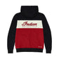 Women's Script Logo Colorblock Hoodie, Red
