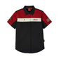 Women's Headdress Colorblock Shop Shirt, Red