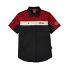 Women's Headdress Colorblock Shop Shirt, Red