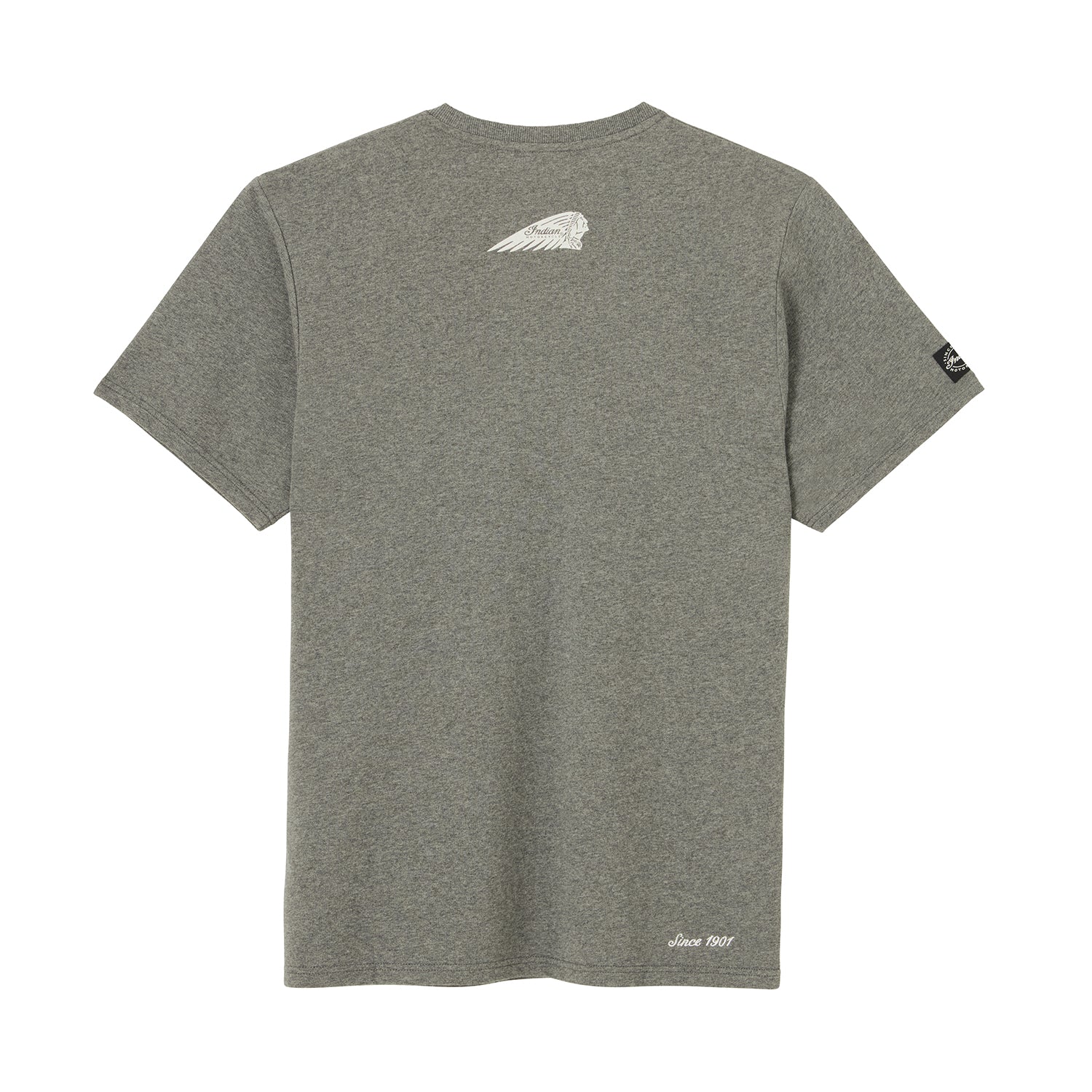 Men's Indian Scout 101 T-Shirt, Gray