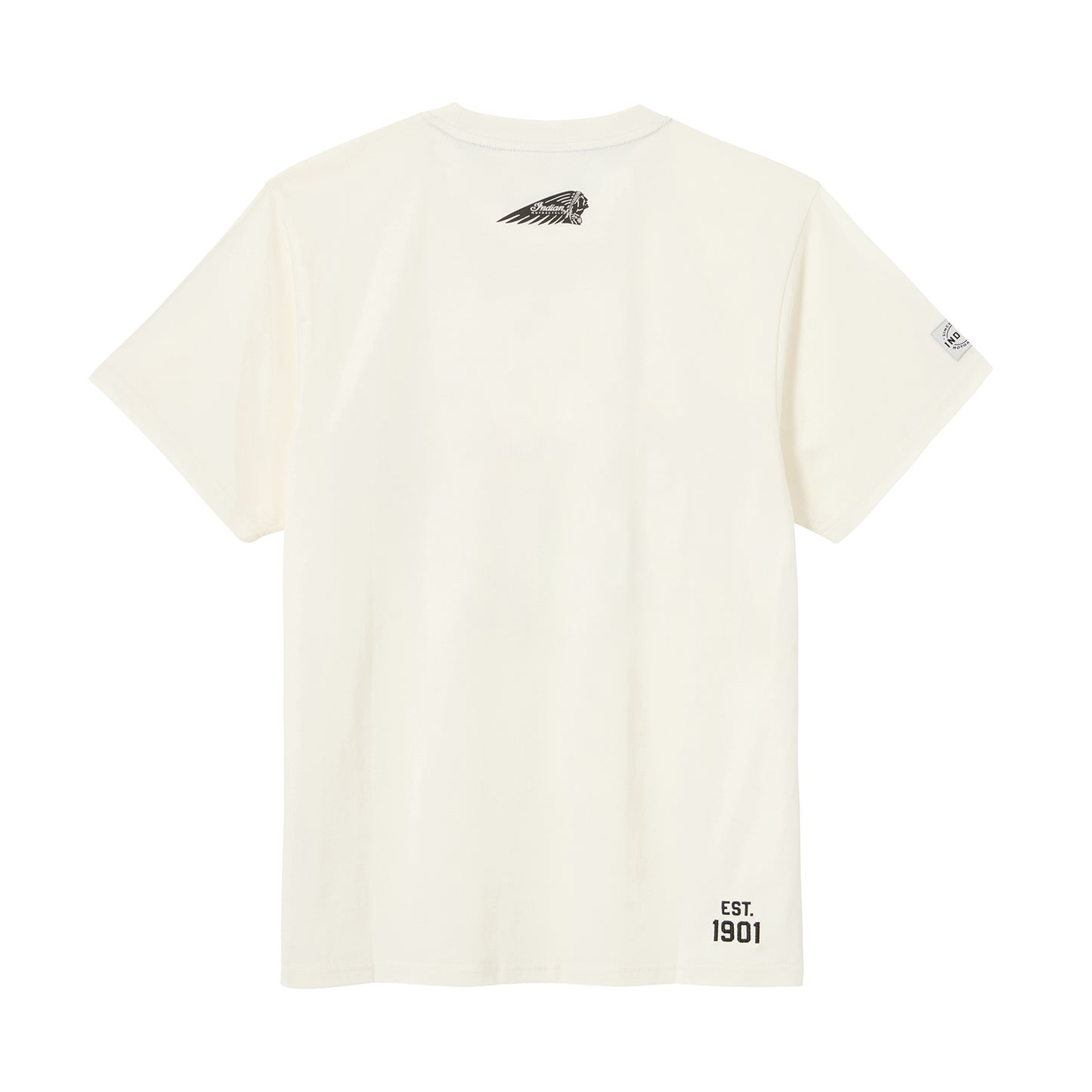 Men's Circle Block Logo T-Shirt, White