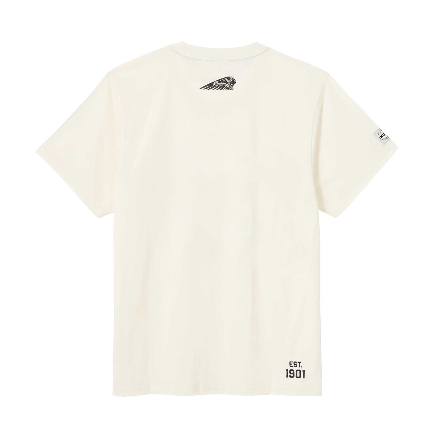 Men's Circle Block Logo T-Shirt, White