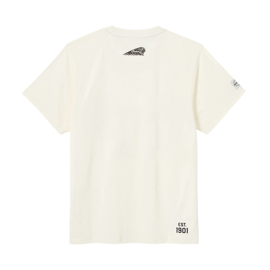 Men's Circle Block Logo T-Shirt, White