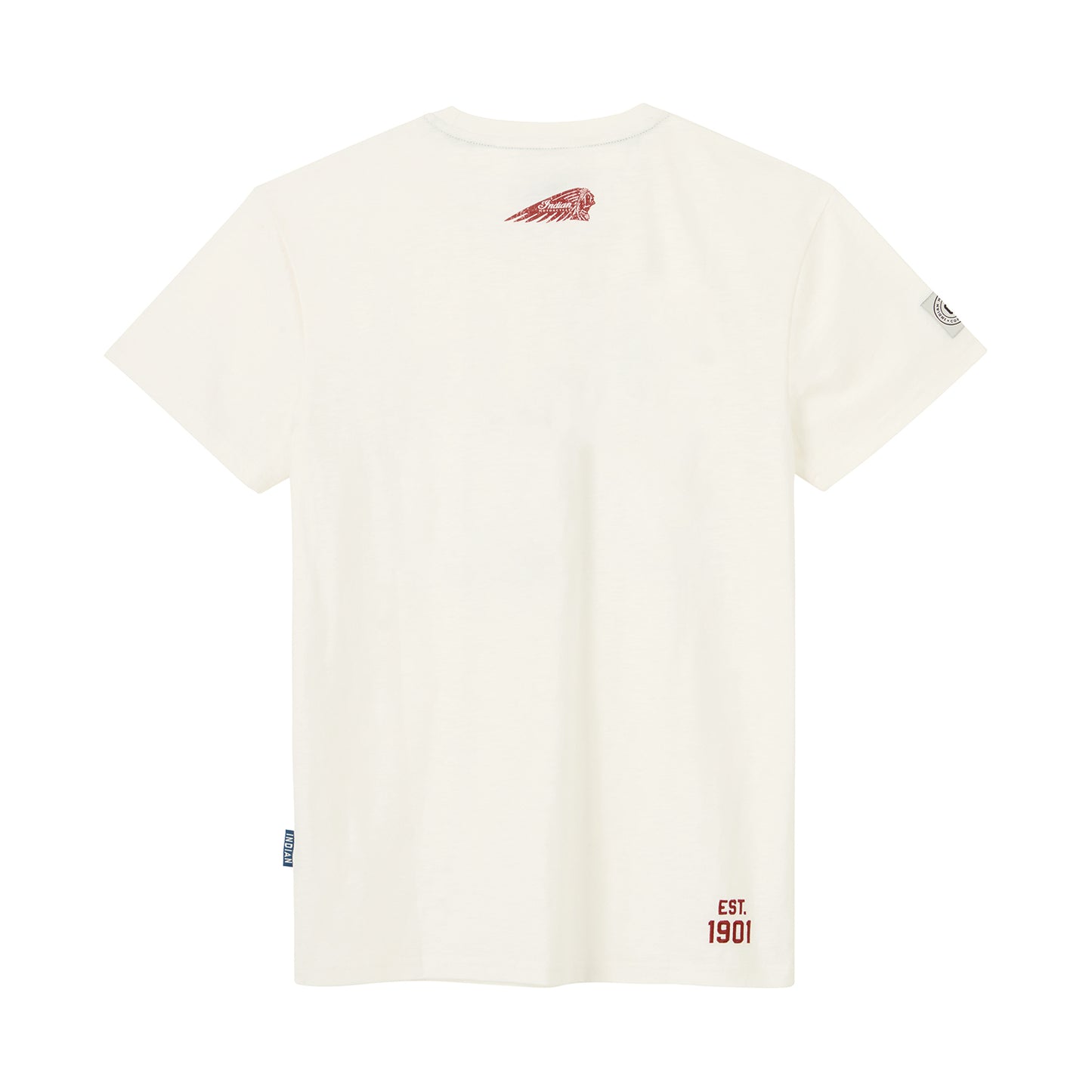 Men's Scout Classic Checked T-Shirt, White