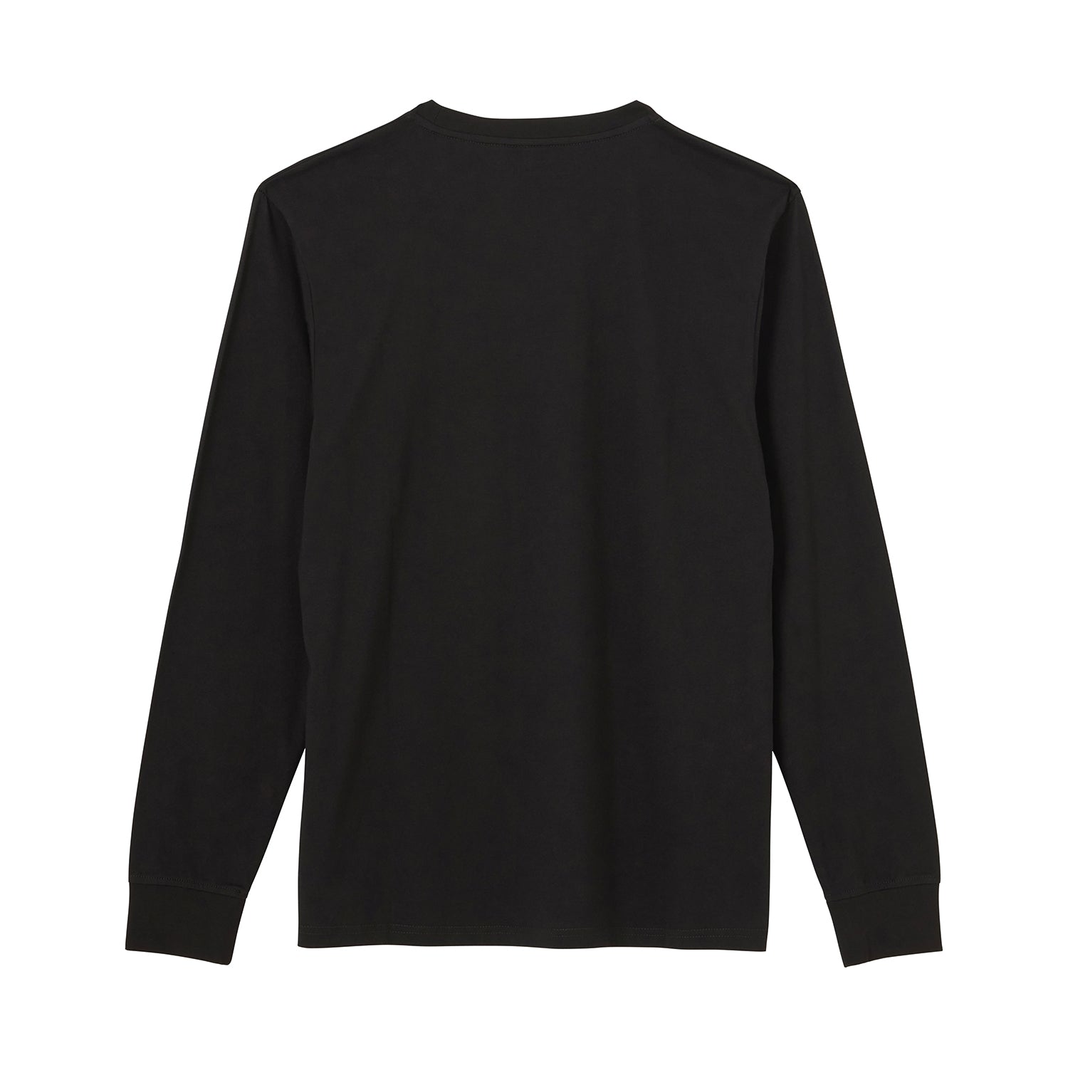 Men's Essential Script Logo Long Sleeve T-Shirt, Black