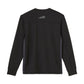 Men's Outline Logo Athlete Long Sleeve T-Shirt, Black