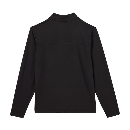 Men's Essential Quarter Zip Top, Black