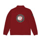 Men's Zip Thru Fleece Top, Red