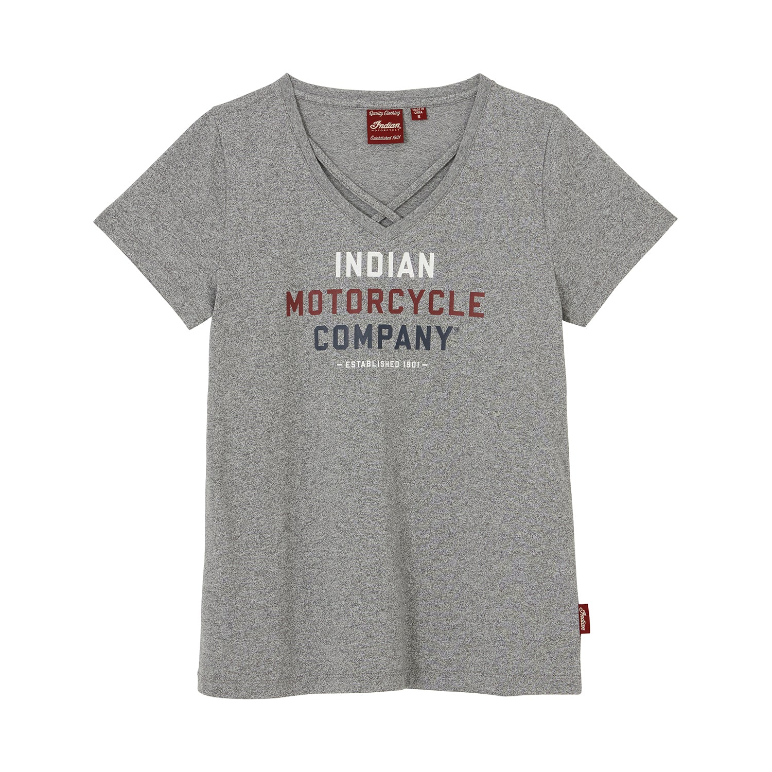 Women's Tri Color Logo T-Shirt, Gray