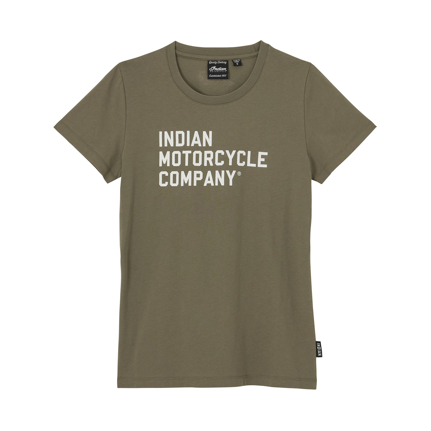 Women's Indian Motorcycle Company Logo T-Shirt, Green