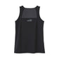 Women's Outline Logo Athlete Tank, Black