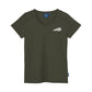 Women's Arched Block Logo T-Shirt, Green