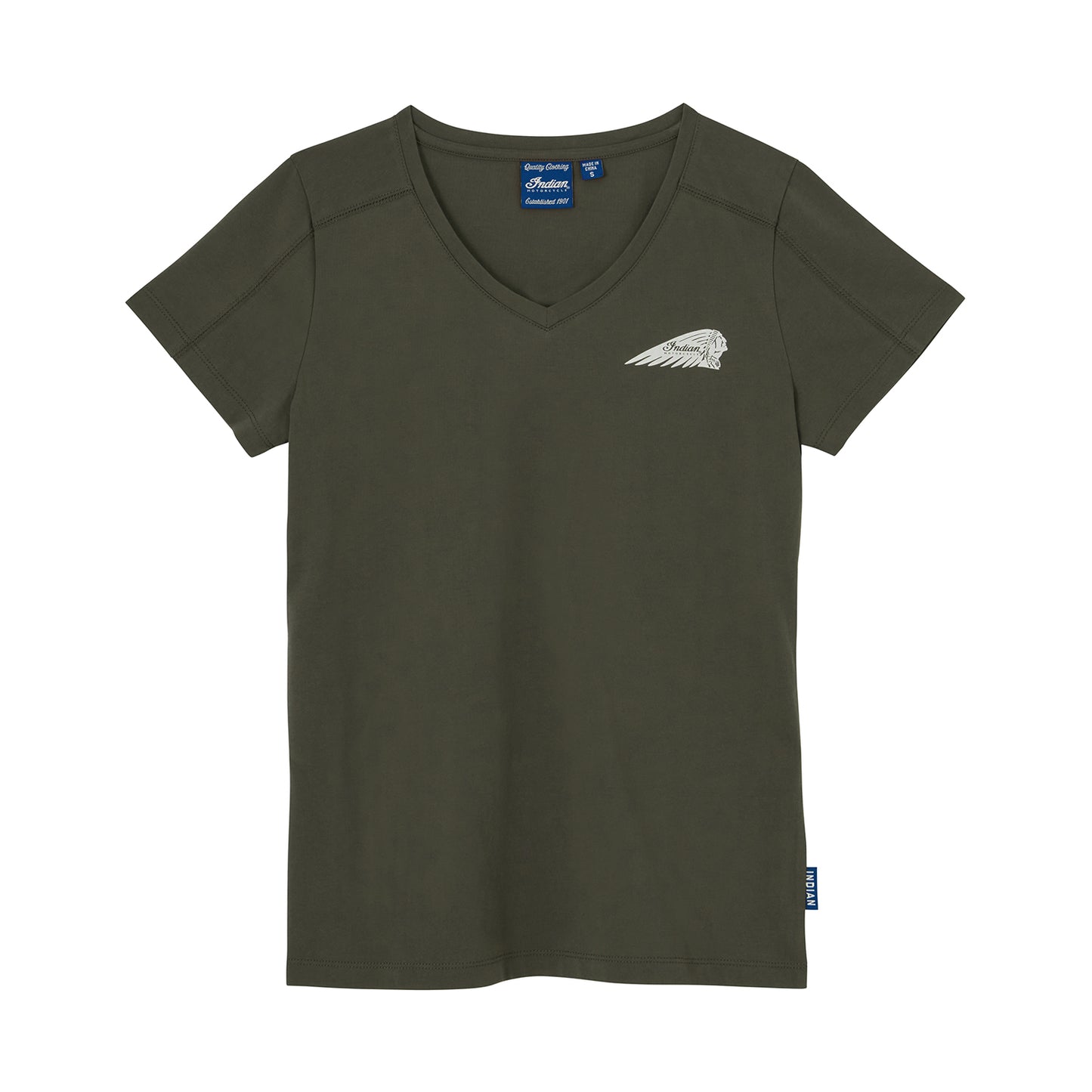 Women's Arched Block Logo T-Shirt, Green