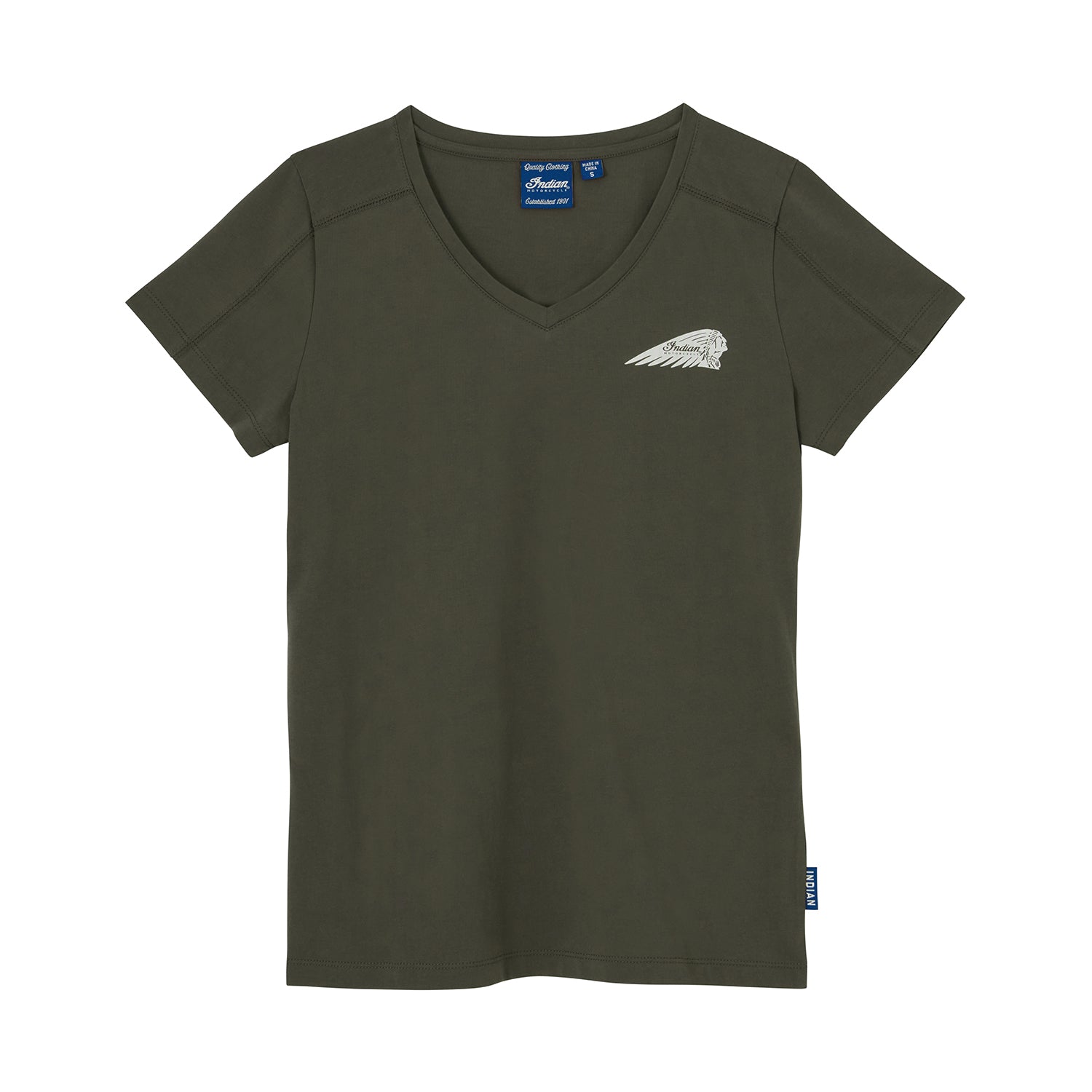 Women's Arched Block Logo T-Shirt, Green