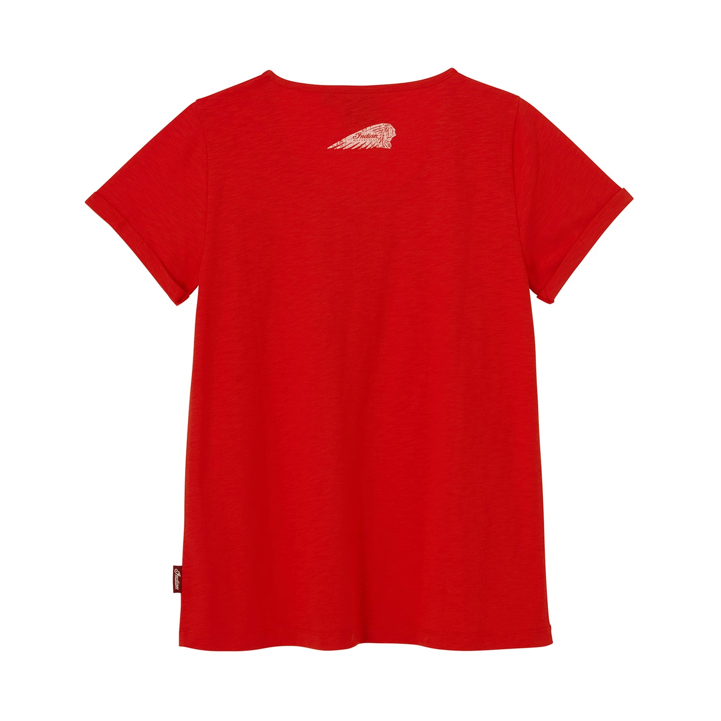 Women's Stamp Circle Logo T-Shirt, Red