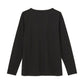 Women's Essential Script Logo Long Sleeve T-Shirt, Black