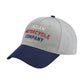 Tri Color Logo Trucker Cap, Gray