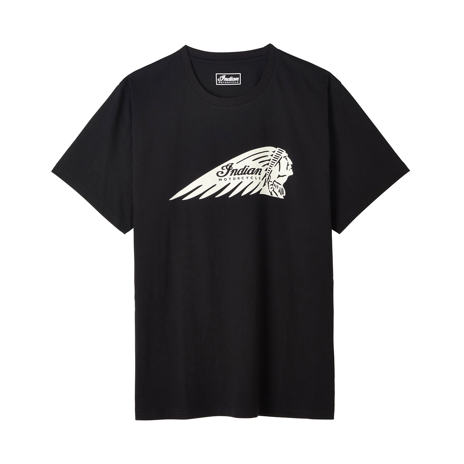Men's Essential Headdress Logo T-shirt, Black