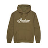 Men's Essential Script Logo Hoodie, Green