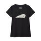 Women's Essential Headdress Logo T-shirt, Black
