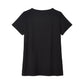 Women's Essential Headdress Logo T-shirt, Black