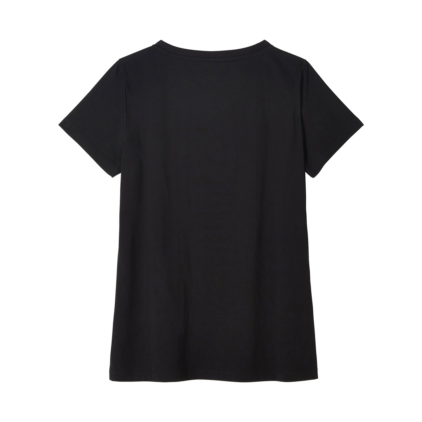 Women's Essential Headdress Logo T-shirt, Black