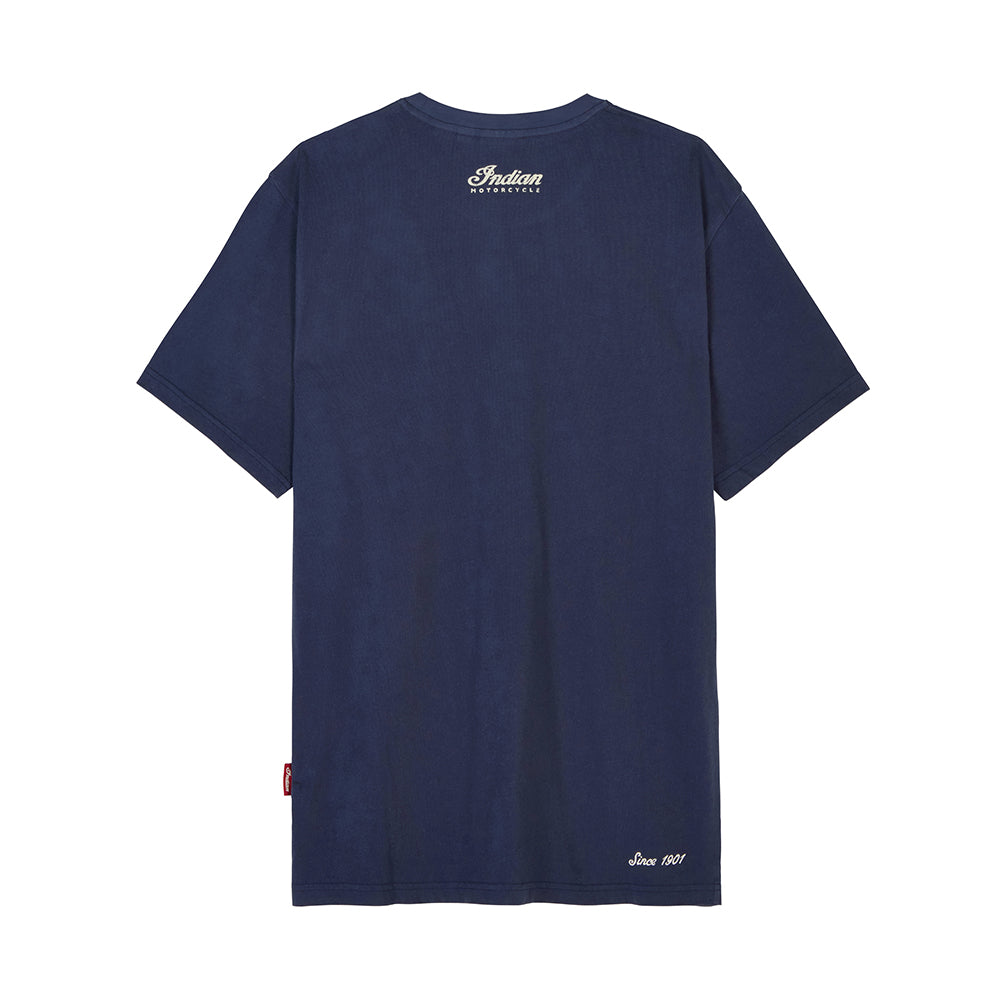 Men's Headdress Icon T-shirt, Navy