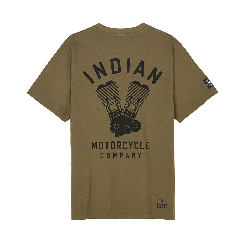 Men's Engine Graphic T-shirt, Green
