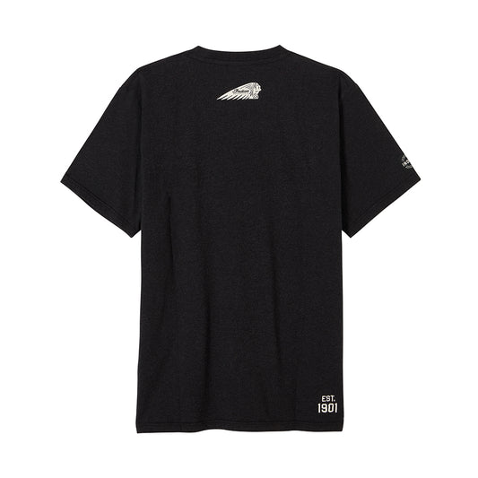 Men's Block Logo Print T-shirt, Black