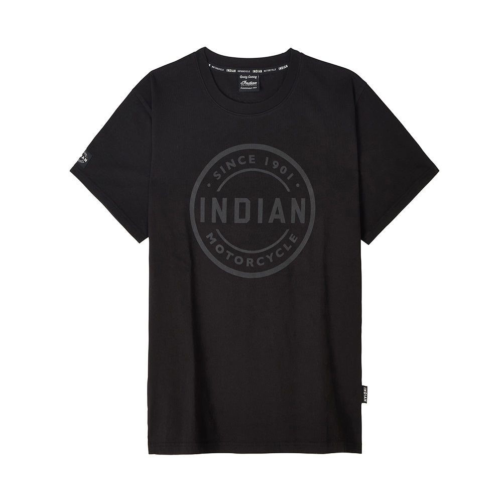 Men's Circle Block Icon T-shirt, Black