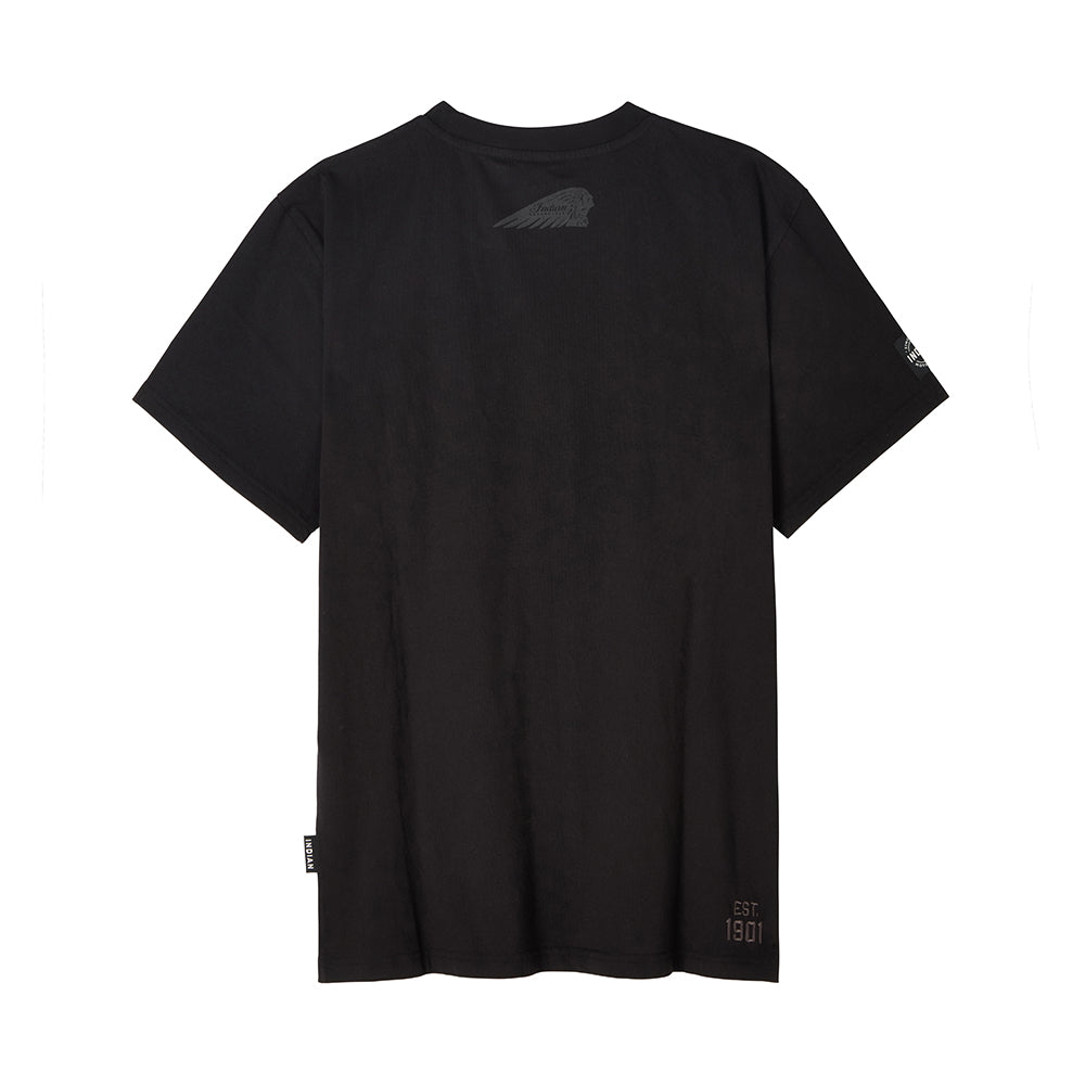 Men's Circle Block Icon T-shirt, Black