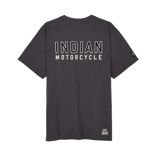 Men's Outline Block Pocket T-shirt, Gray