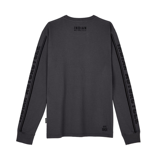Men's IMC Sleeve Print LS T-shirt, Gray