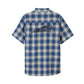 Men's Pasadena Plaid SS Shirt, Blue