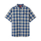 Men's Pasadena Plaid SS Shirt, Blue