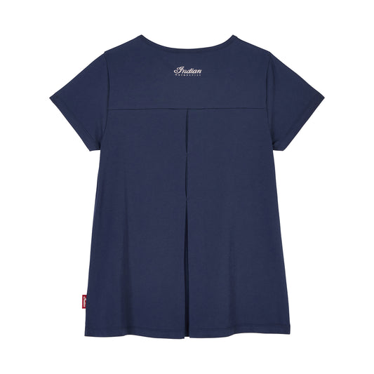 Women's Headdress Icon T-shirt, Navy