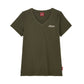 Women's V-Neck Headdress T-shirt, Green