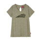 Women's Marl Headdress T-shirt, Green