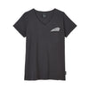 Women's Outline Block Pocket T-shirt, Gray